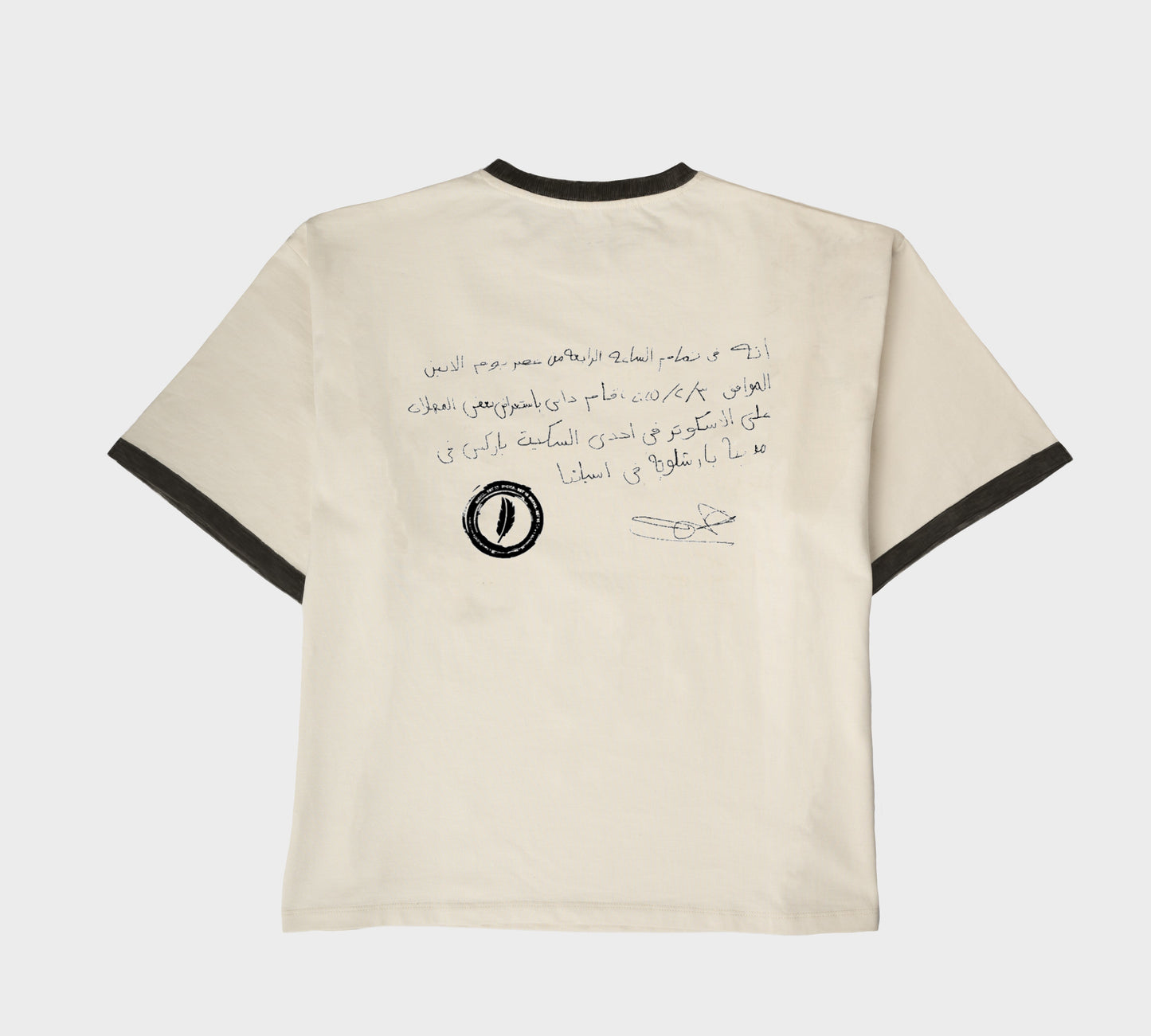 G01 Tee-Beige/Black