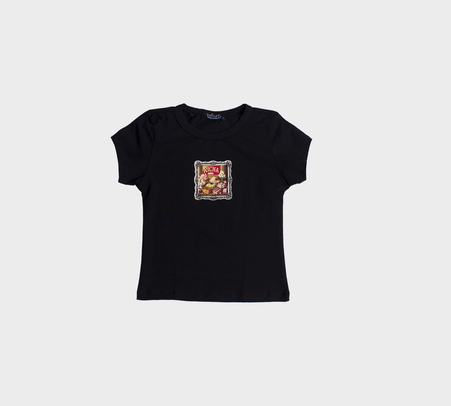 Carnival Baby Tee- Black